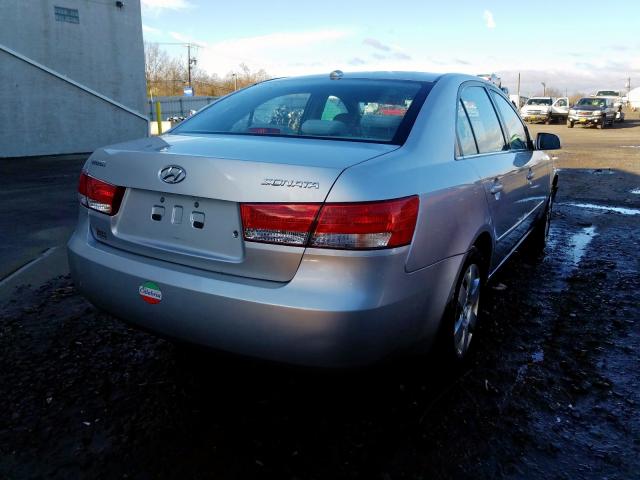 5NPET46C08H335280 - 2008 HYUNDAI SONATA GLS  photo 4