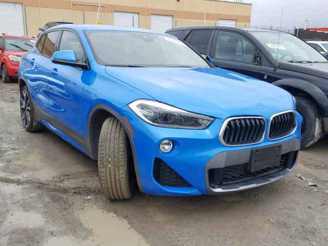 WBXYJ5C34JEF70421 - 2018 BMW X2 XDRIVE2 BLUE photo 1