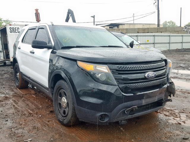 1FM5K8AR7EGB80311 - 2014 FORD EXPLORER P BLACK photo 1