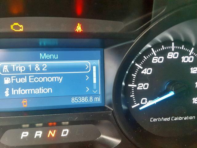 1FM5K8AR7EGB80311 - 2014 FORD EXPLORER P BLACK photo 8