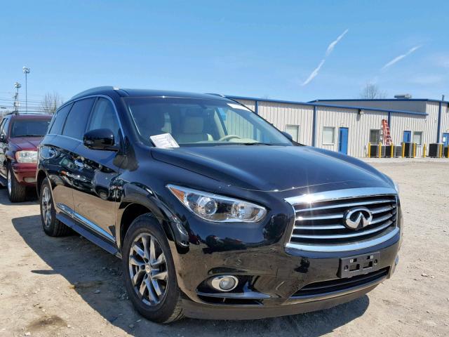 5N1AL0MMXDC300847 - 2013 INFINITI JX35 BLACK photo 1