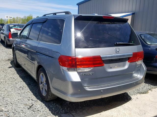 5FNRL38919B022204 - 2009 HONDA ODYSSEY TO SILVER photo 3