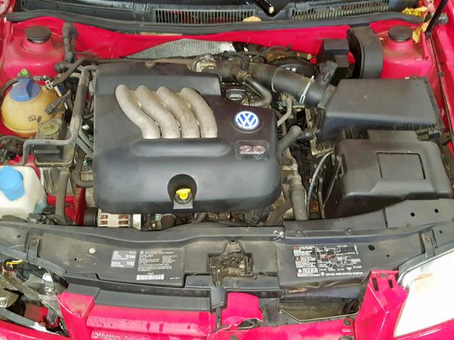 3VWSB69M62M109328 - 2002 VOLKSWAGEN JETTA GLS RED photo 7