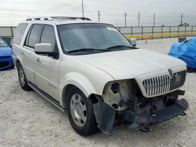 5LMFU27596LJ19581 - 2006 LINCOLN NAVIGATOR Crème photo 1
