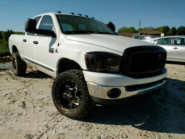 1D7KS28A77J596391 - 2007 DODGE RAM 2500 S თეთრი ფოტო 1