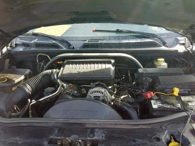 1J8HG48N46C333453 - 2006 JEEP COMMANDER BLACK photo 7