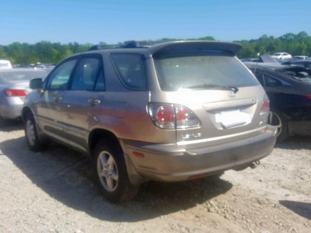 JTJHF10U620245136 - 2002 LEXUS RX 300 SILVER photo 3