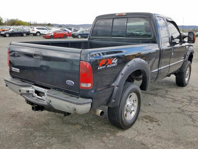 1FTWX31P07EA88595 - 2007 FORD F350 SRW S BLACK photo 4