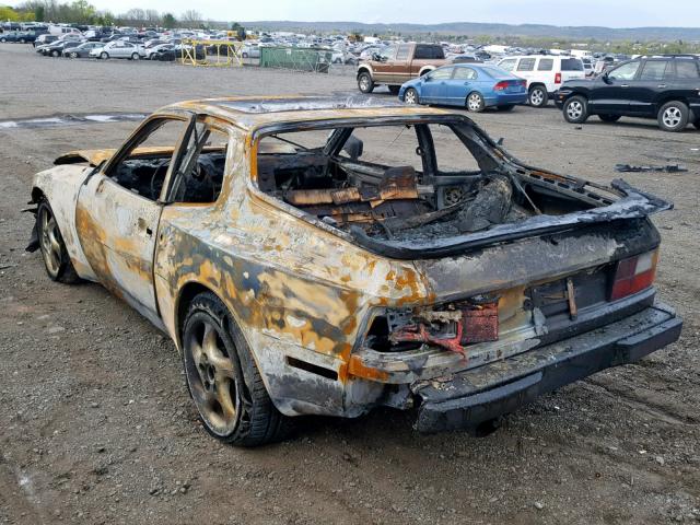 WP0AA0941FN471898 - 1985 PORSCHE 944 BLACK photo 3