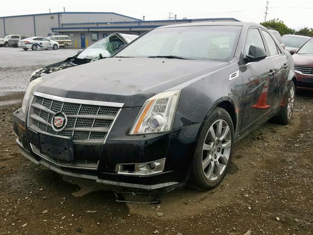 1G6DV57V090108264 - 2009 CADILLAC CTS HI FEA BLACK photo 2