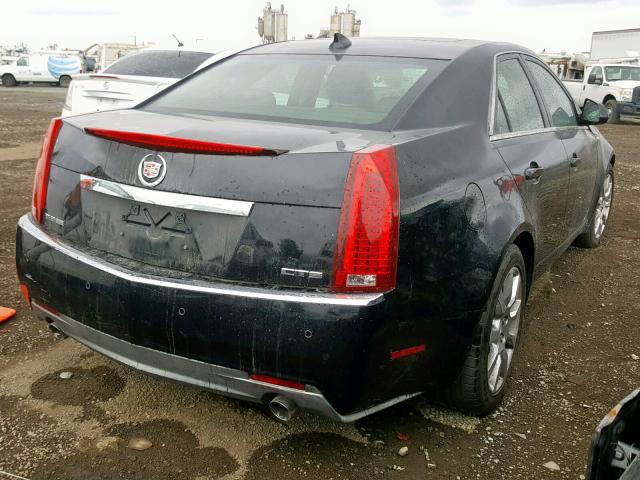 1G6DV57V090108264 - 2009 CADILLAC CTS HI FEA BLACK photo 4