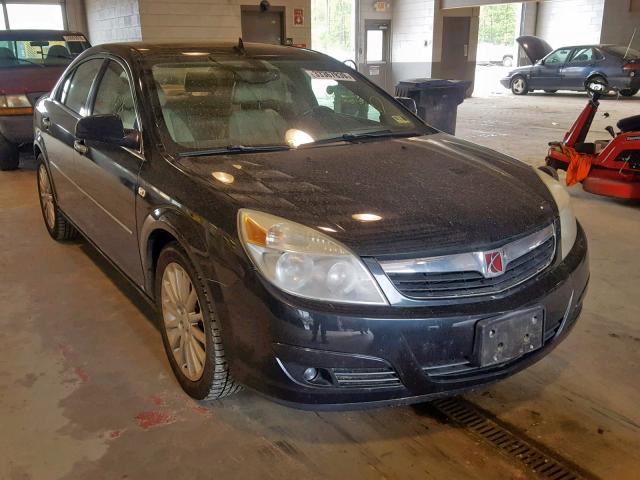 1G8ZV57748F176299 - 2008 SATURN AURA XR BLACK photo 1