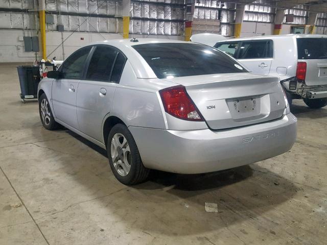 1G8AL54F44Z103814 - 2004 SATURN ION LEVEL SILVER photo 3