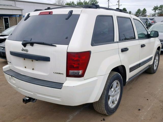 1J4HR48N65C630668 - 2005 JEEP GRAND CHER WHITE photo 4