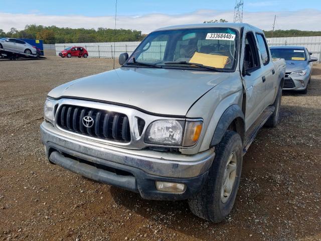 5TEGN92NX1Z827020 - 2001 TOYOTA TACOMA DOUBLE CAB PRERUNNER  photo 2