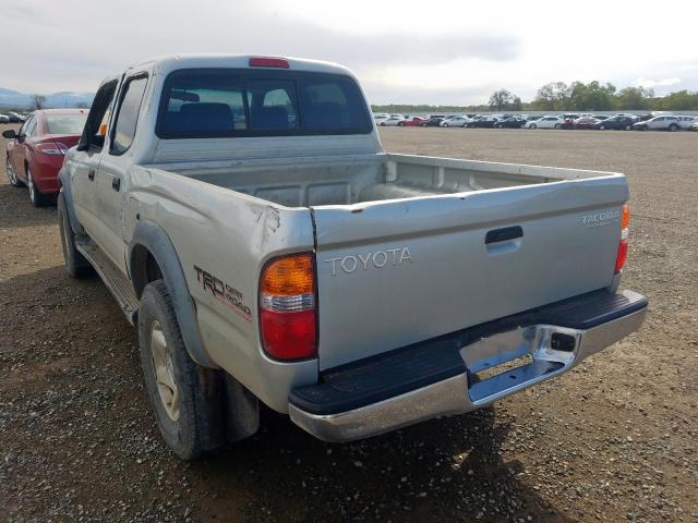 5TEGN92NX1Z827020 - 2001 TOYOTA TACOMA DOUBLE CAB PRERUNNER  photo 3