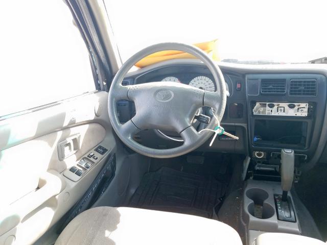 5TEGN92NX1Z827020 - 2001 TOYOTA TACOMA DOUBLE CAB PRERUNNER  photo 9