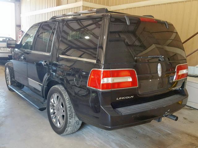 5LMFU28588LJ01428 - 2008 LINCOLN NAVIGATOR BLACK photo 3