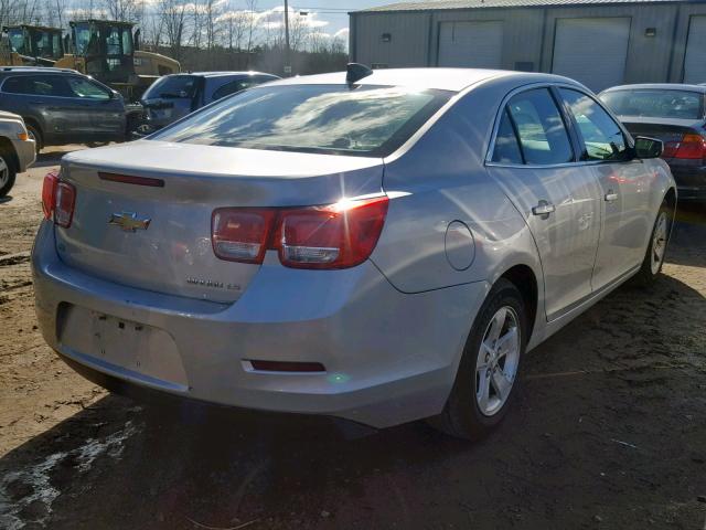 1G11A5SA8GU159235 - 2016 CHEVROLET MALIBU LIM SILVER photo 4