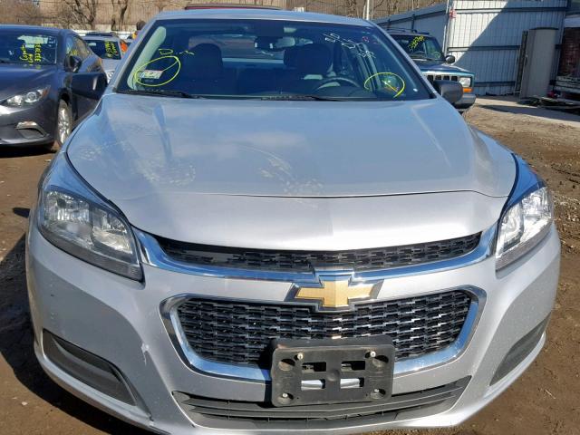 1G11A5SA8GU159235 - 2016 CHEVROLET MALIBU LIM SILVER photo 9