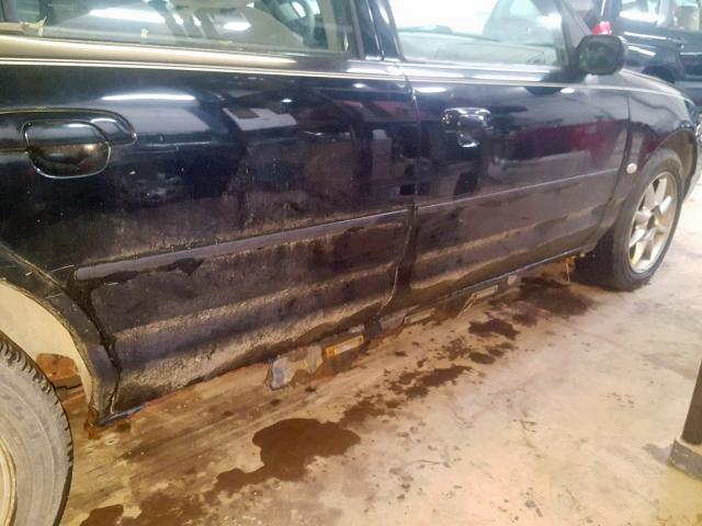 1FAFP66L5XK110332 - 1999 FORD CONTOUR SE BLACK photo 9