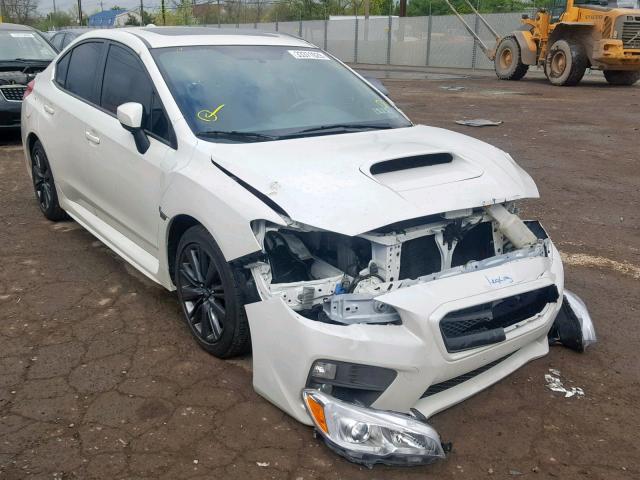 JF1VA1D62F9829329 - 2015 SUBARU WRX PREMIU WHITE photo 1