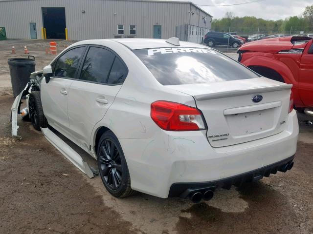 JF1VA1D62F9829329 - 2015 SUBARU WRX PREMIU WHITE photo 3