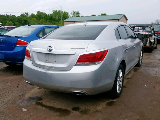 1G4GB5E35CF133133 - 2012 BUICK LACROSSE C SILVER photo 4