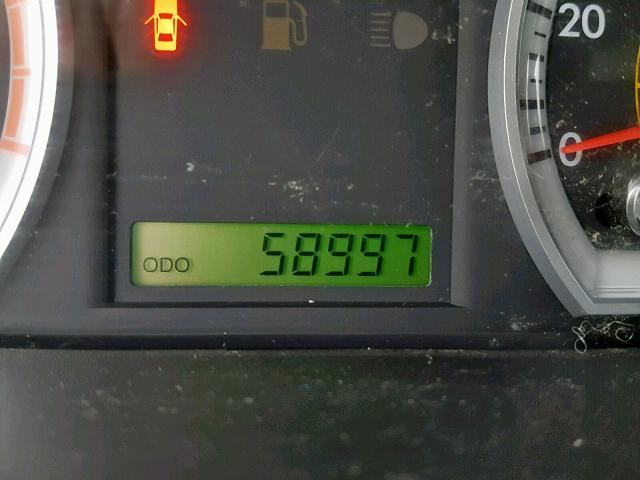 KL1TD56677B151689 - 2007 CHEVROLET AVEO BASE Сұр фото 8