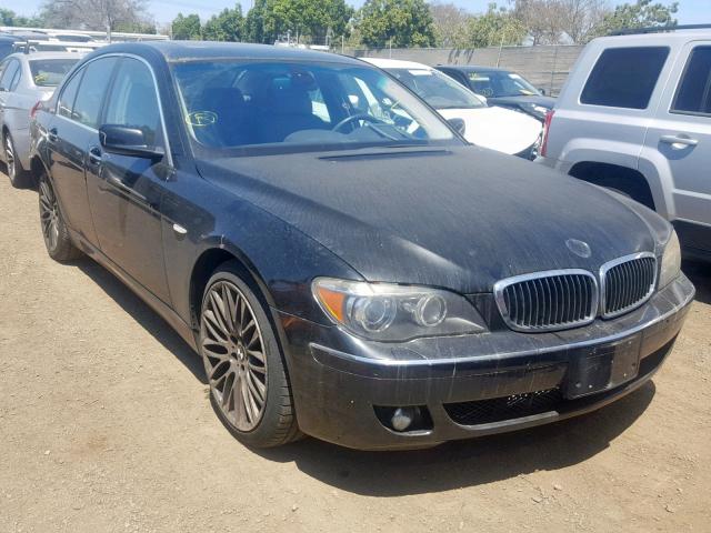 WBAHL83586DT05020 - 2006 BMW 750 I BLACK photo 1