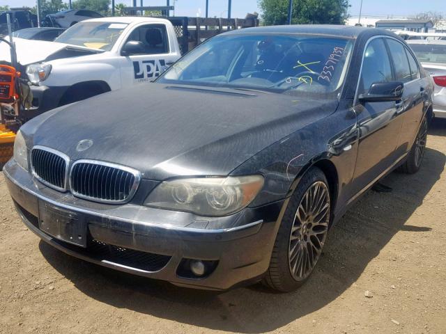 WBAHL83586DT05020 - 2006 BMW 750 I BLACK photo 2