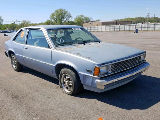 1G1AH11X1DT139811 - 1983 CHEVROLET CITATION BLUE photo 1