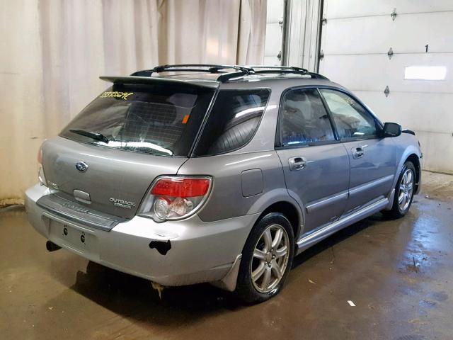 JF1GG68606G821496 - 2006 SUBARU IMPREZA OU GRAY photo 4