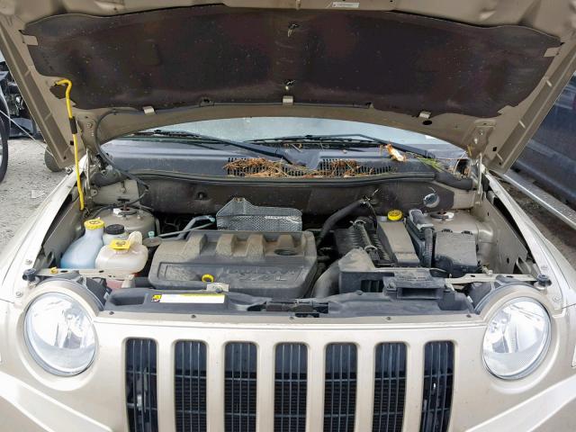 1J4NT4FB4AD506559 - 2010 JEEP COMPASS SP 金色 照片 7