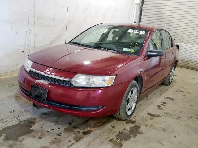 1G8AJ55FX7Z122814 - 2007 SATURN ION LEVEL RED photo 2