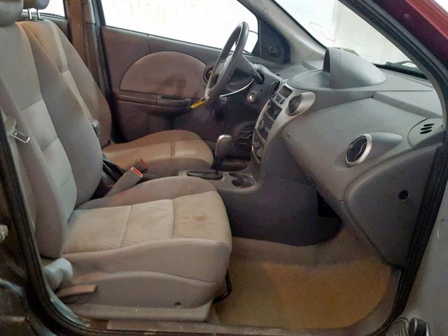 1G8AJ55FX7Z122814 - 2007 SATURN ION LEVEL RED photo 5