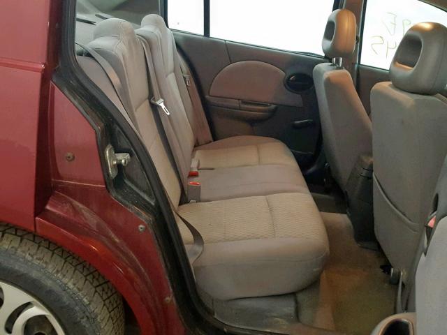 1G8AJ55FX7Z122814 - 2007 SATURN ION LEVEL RED photo 6