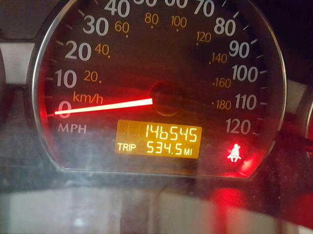 1G8AJ55FX7Z122814 - 2007 SATURN ION LEVEL RED photo 8