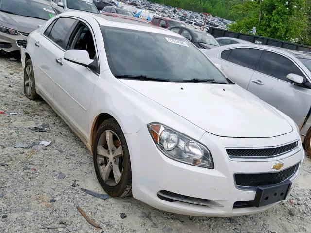 1G1ZC5EU6CF361847 - 2012 CHEVROLET MALIBU 1LT 白色 照片 1