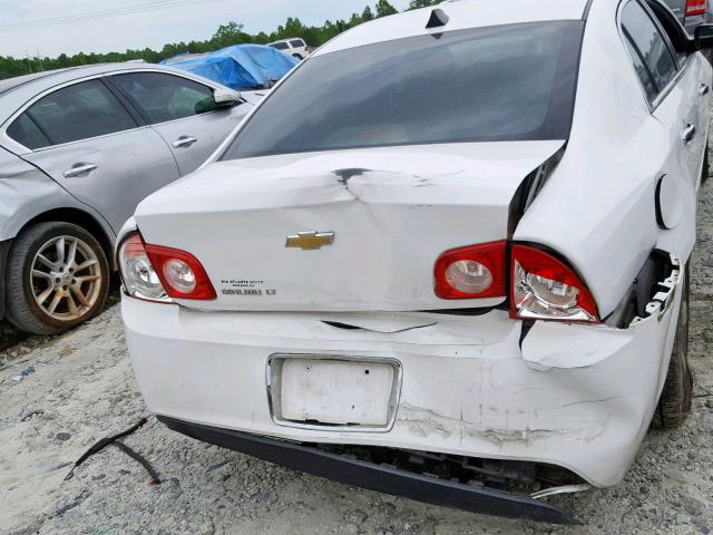 1G1ZC5EU6CF361847 - 2012 CHEVROLET MALIBU 1LT 白色 照片 9