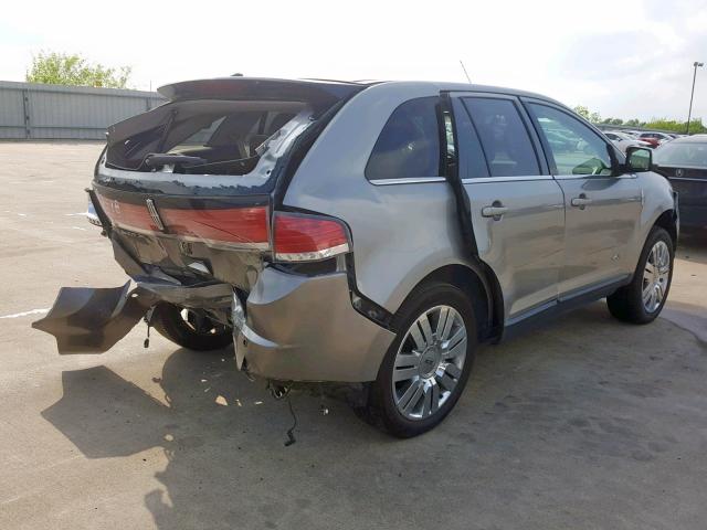 2LMDU68C08BJ12900 - 2008 LINCOLN MKX SILVER photo 4