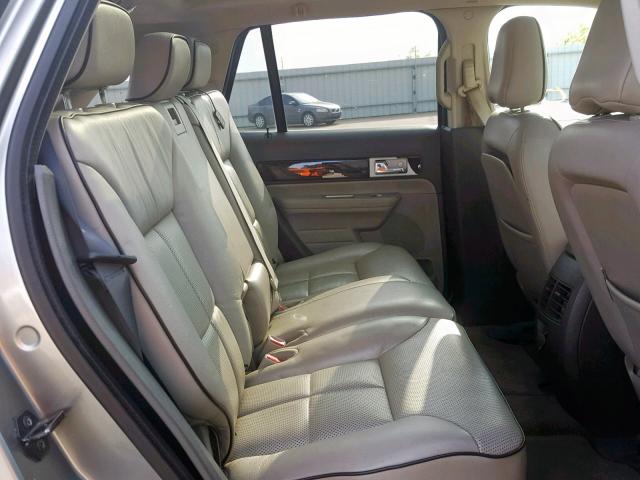 2LMDU68C08BJ12900 - 2008 LINCOLN MKX SILVER photo 6