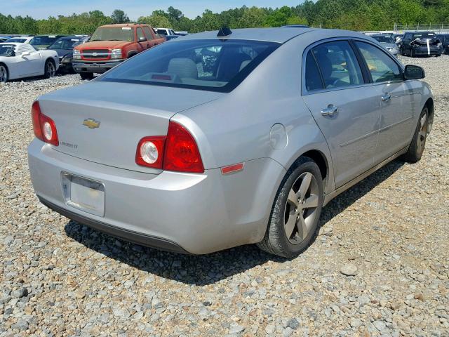 1G1ZC5EU3CF258076 - 2012 CHEVROLET MALIBU 1LT 银色 照片 4