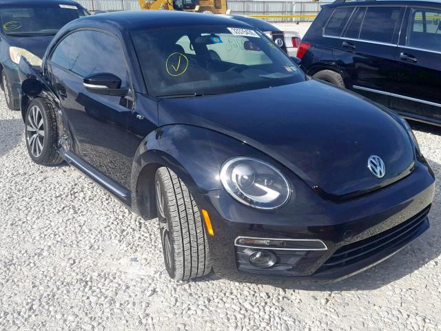 3VWVS7AT1EM635103 - 2014 VOLKSWAGEN BEETLE TUR BLACK photo 1