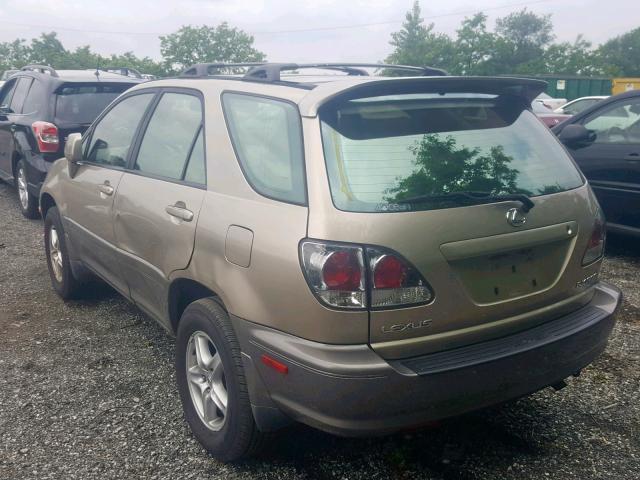 JTJGF10U510113950 - 2001 LEXUS RX 300 TAN photo 3