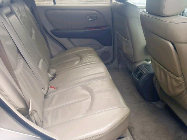 JTJGF10U510113950 - 2001 LEXUS RX 300 TAN photo 6