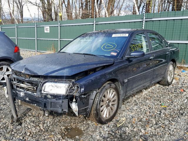 YV1TH592061429143 - 2006 VOLVO S80 2.5T BLUE photo 2