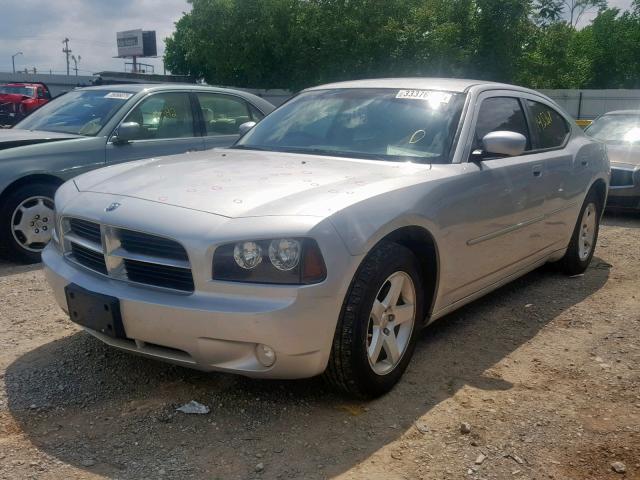 2B3CA3CV4AH231727 - 2010 DODGE CHARGER SX SILVER photo 2