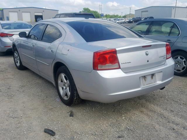 2B3CA3CV4AH231727 - 2010 DODGE CHARGER SX SILVER photo 3