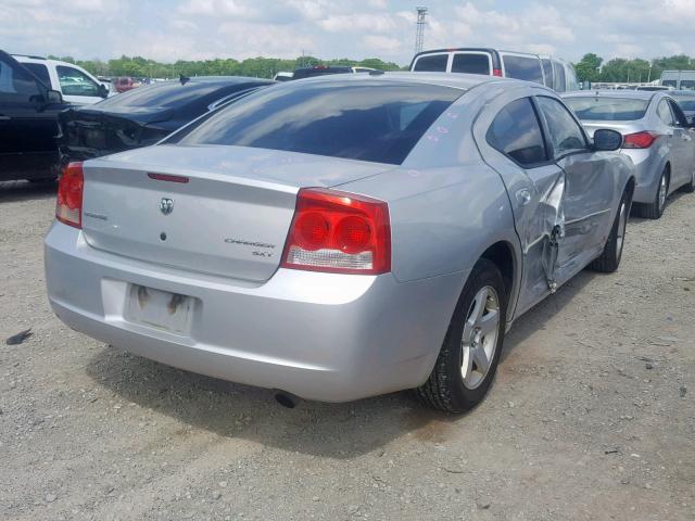 2B3CA3CV4AH231727 - 2010 DODGE CHARGER SX SILVER photo 4